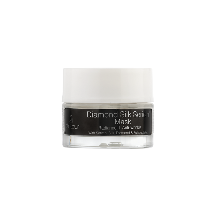 d’alour Diamond Silk Sericin+ Mask Kainotoma Maska ga Lamperi kai Metaxenia Epidermida (Second Skin Effect) 50 ml
